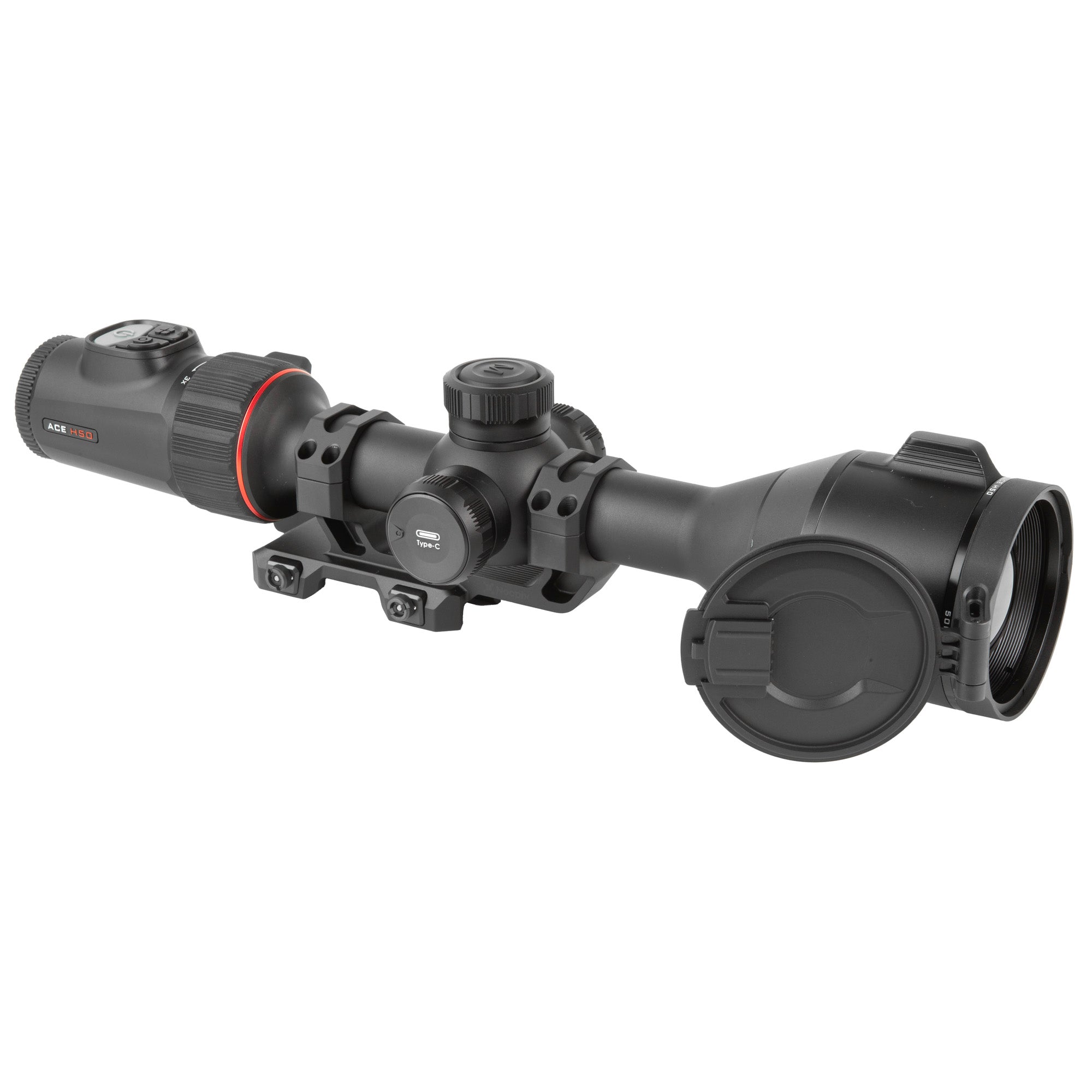 NOCPIX ACE-H50 50mm Thermal Weapon Sight with 3.5x Magnification and AMOLED Display