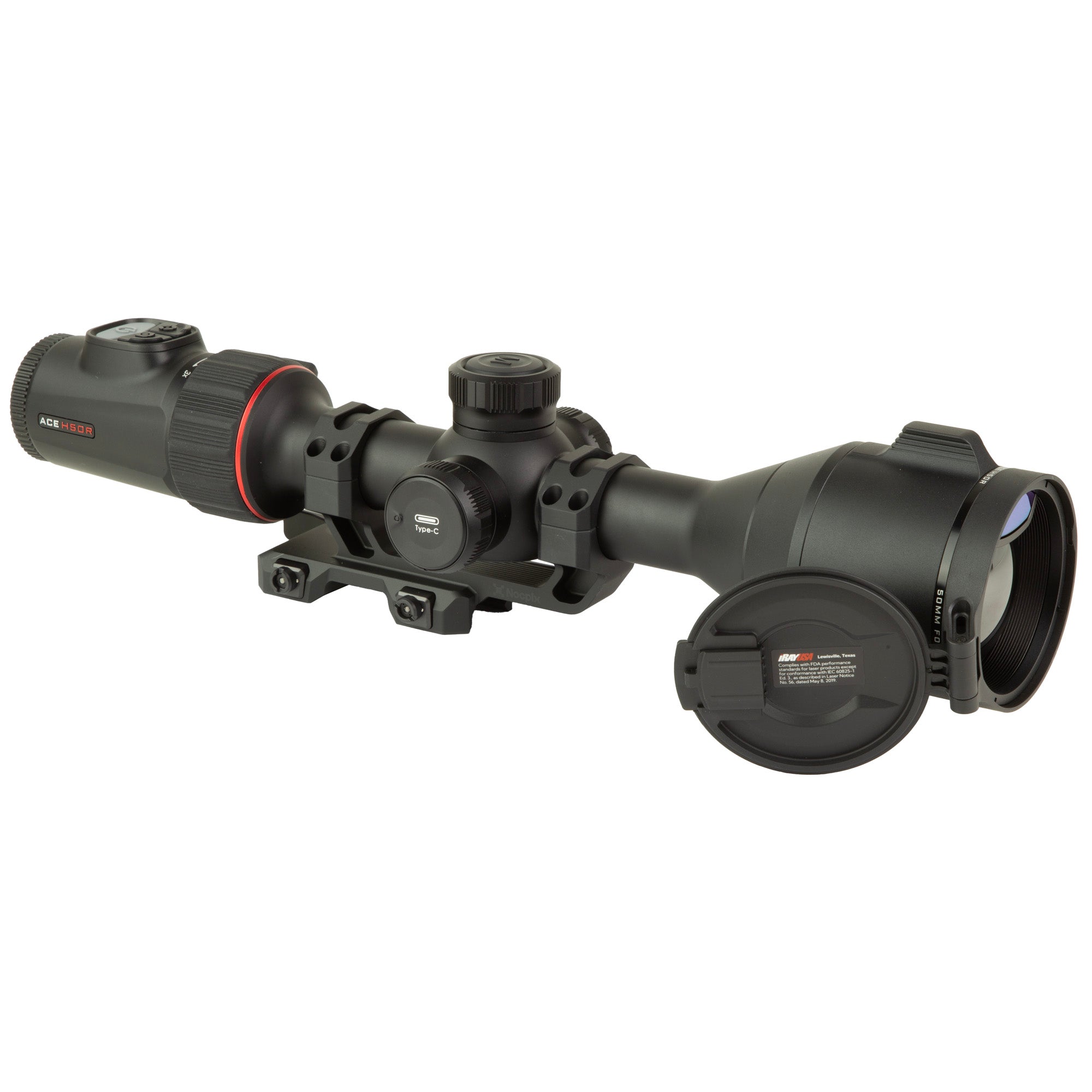 NOCPIX ACE 50mm Thermal Optic with Laser Rangefinder and 3.5X Magnification