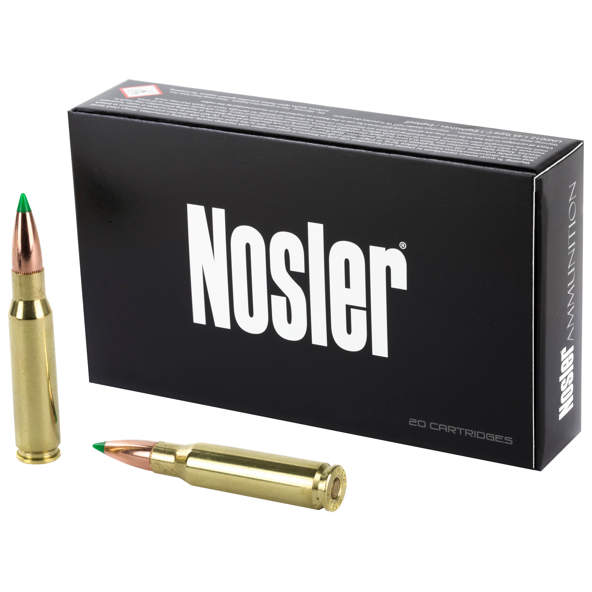 Nosler 308 Winchester 165 Grain Ballistic Tip Hunting Ammunition (20 rounds per box, 200 per case)