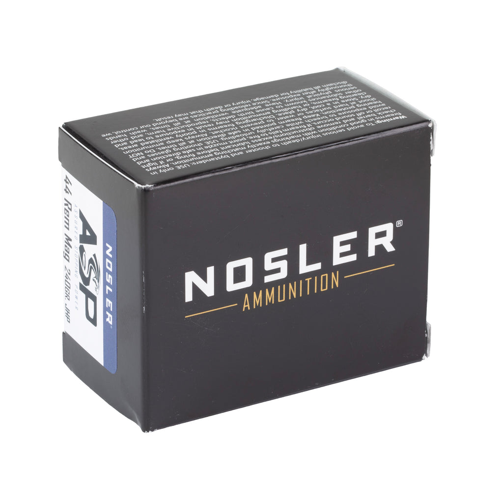 Nosler Assured Stopping Power .44 Magnum 240-Grain Hollow Point Ammunition (20 Rounds per Box)