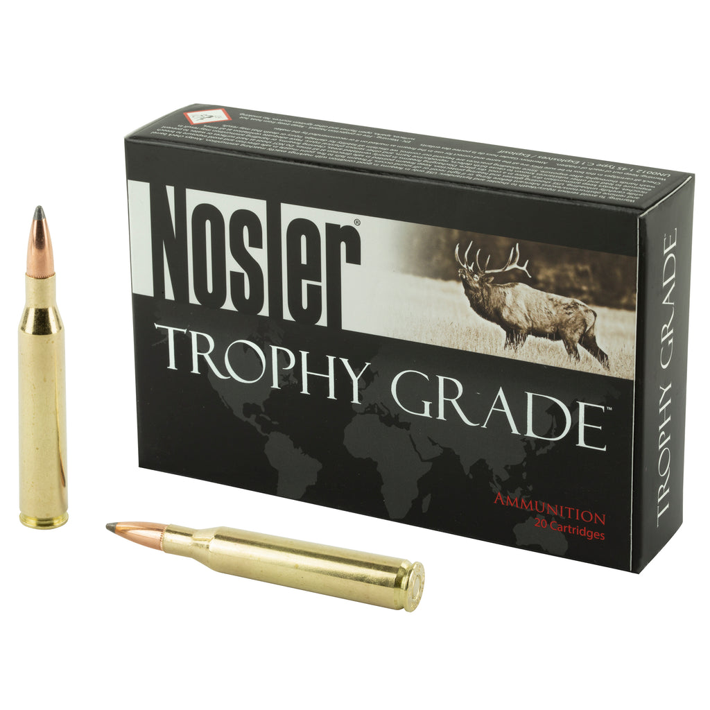 Nosler Trophy Grade 25-06 Remington 100-Grain Partition Ammunition, 20-Round Box