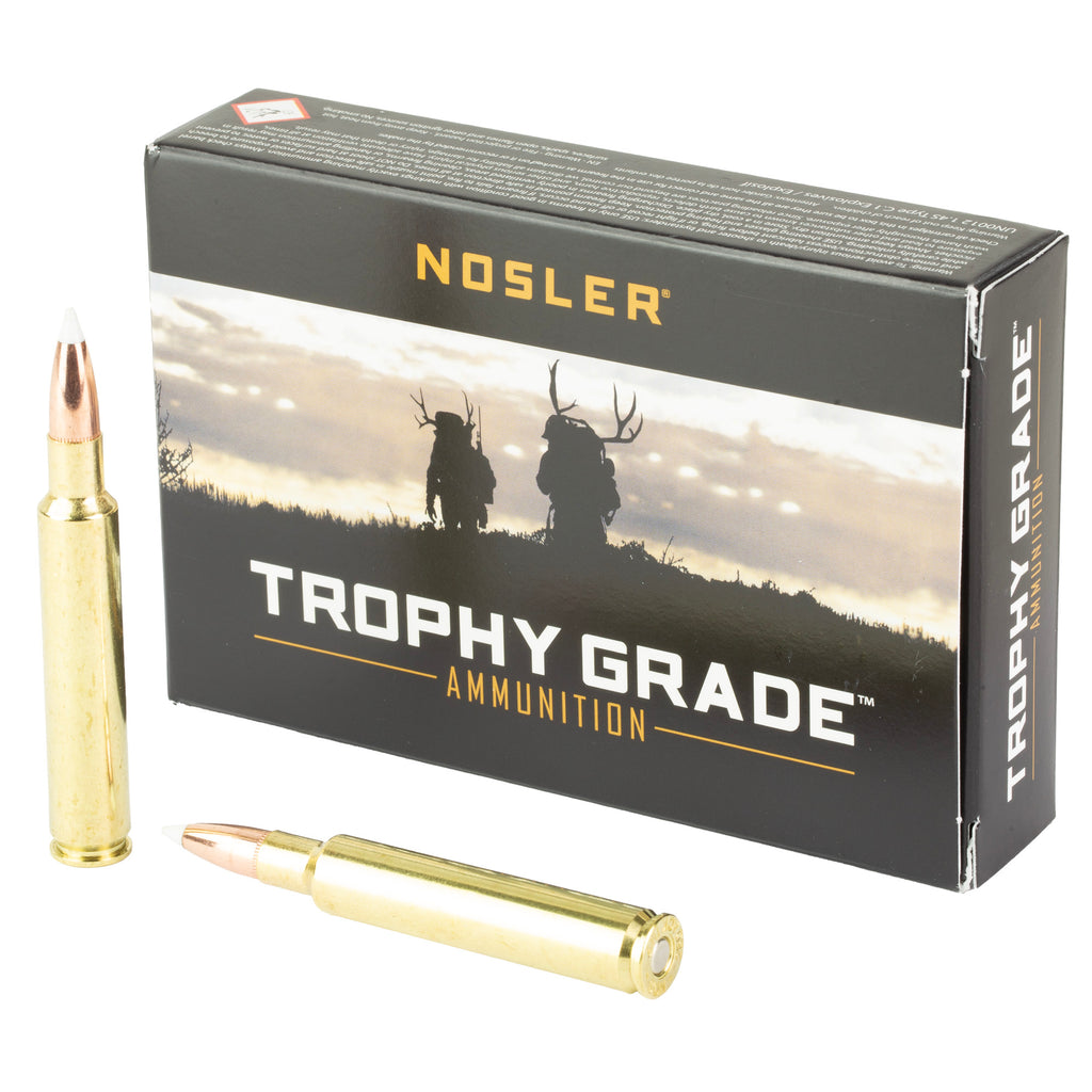 Nosler Trophy Grade Ammunition for 280 Ackley Improved with 160 Grain Nosler AccuBond Bullets