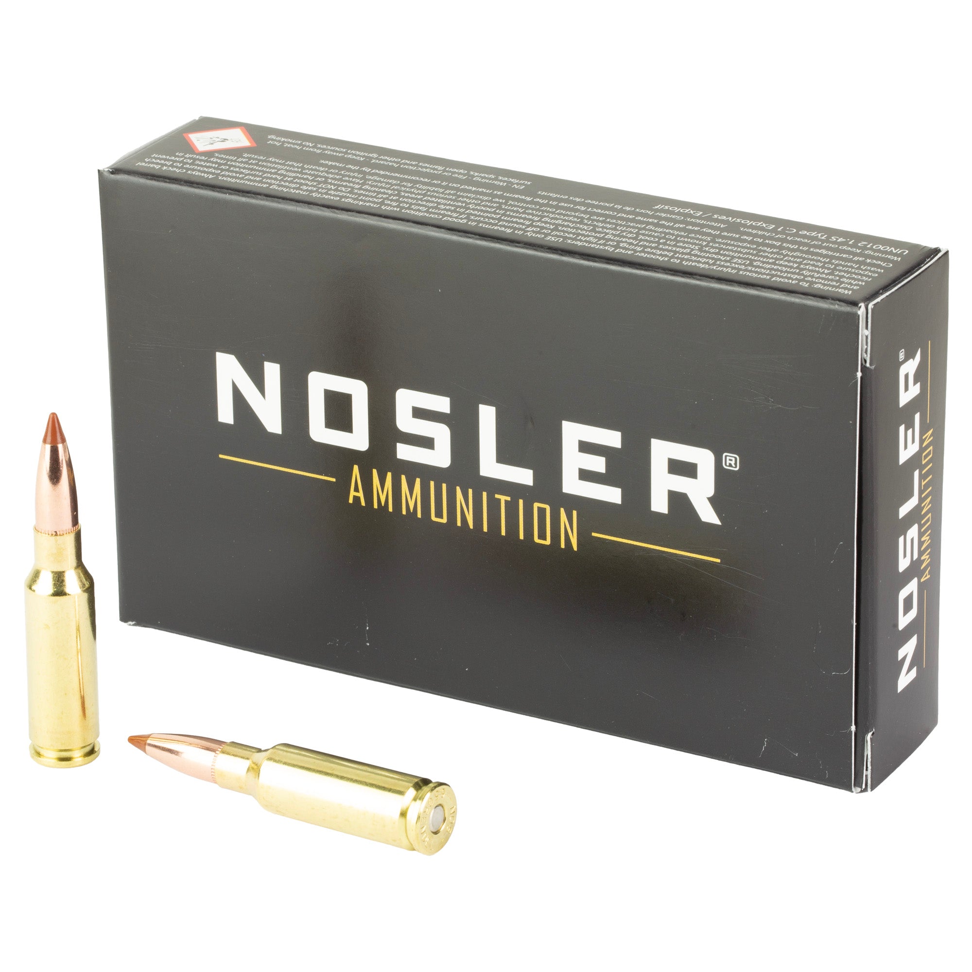 Nosler 6.5 Grendel Ballistic Tip Ammunition – 120 Grain, 20 Rounds Per Box