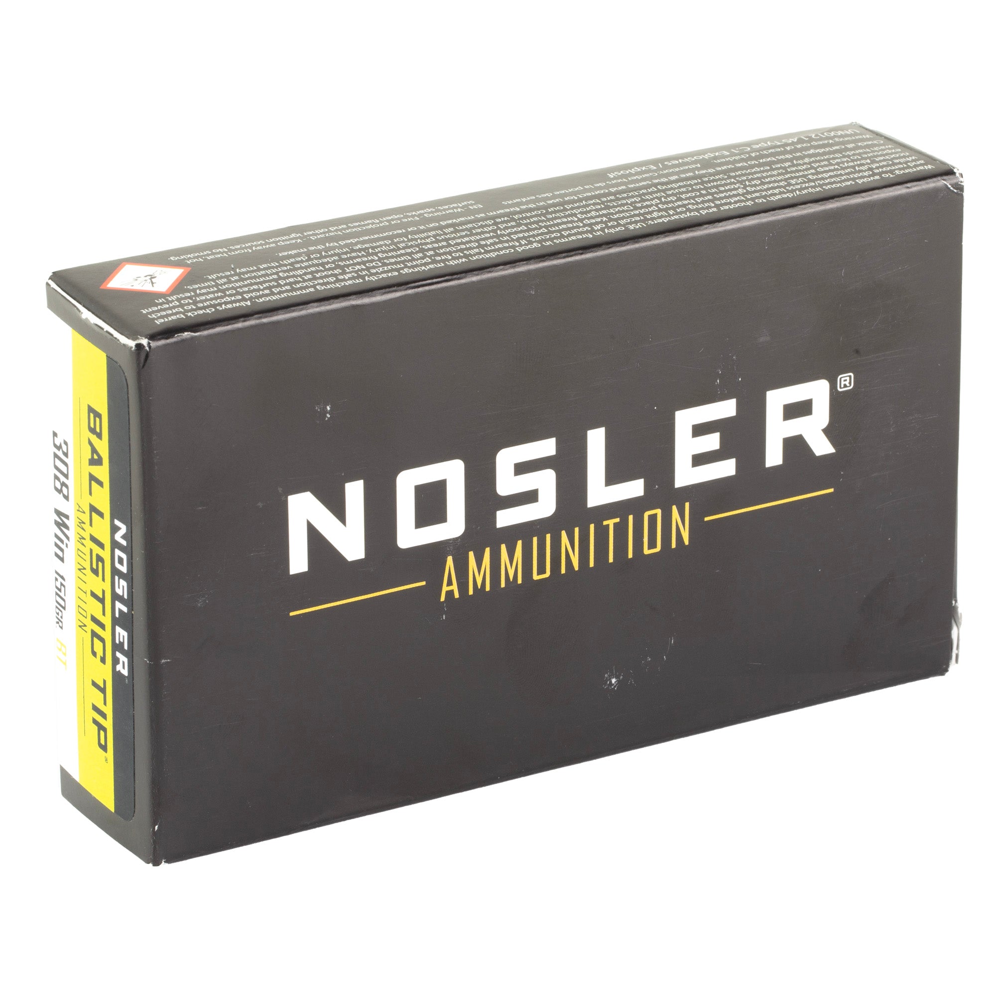 Nosler 308 Winchester 150 Grain Ballistic Tip Ammunition (20 Rounds / Box, 200 Cases)