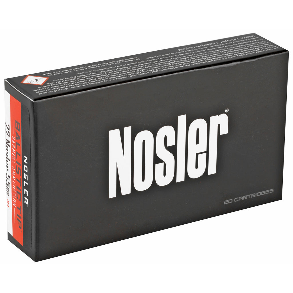 Nosler Trophy 22 Nosler 55 Grain Ballistic Tip Bullets (20 per Box, 200 per Case)