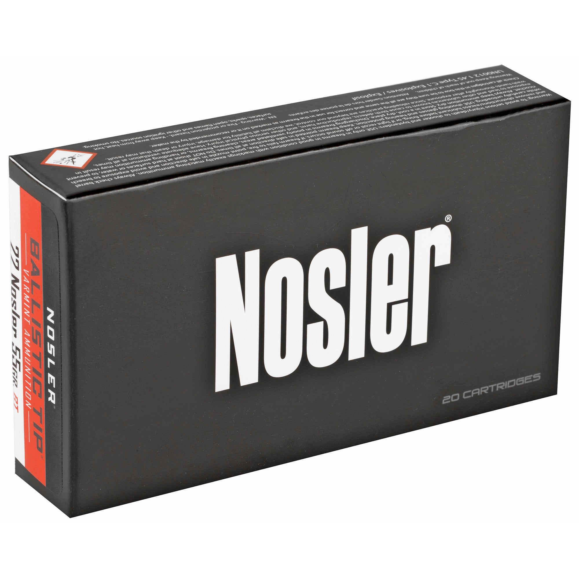 Nosler Trophy 22 Nosler 55 Grain Ballistic Tip Bullets (20 per Box, 200 per Case)