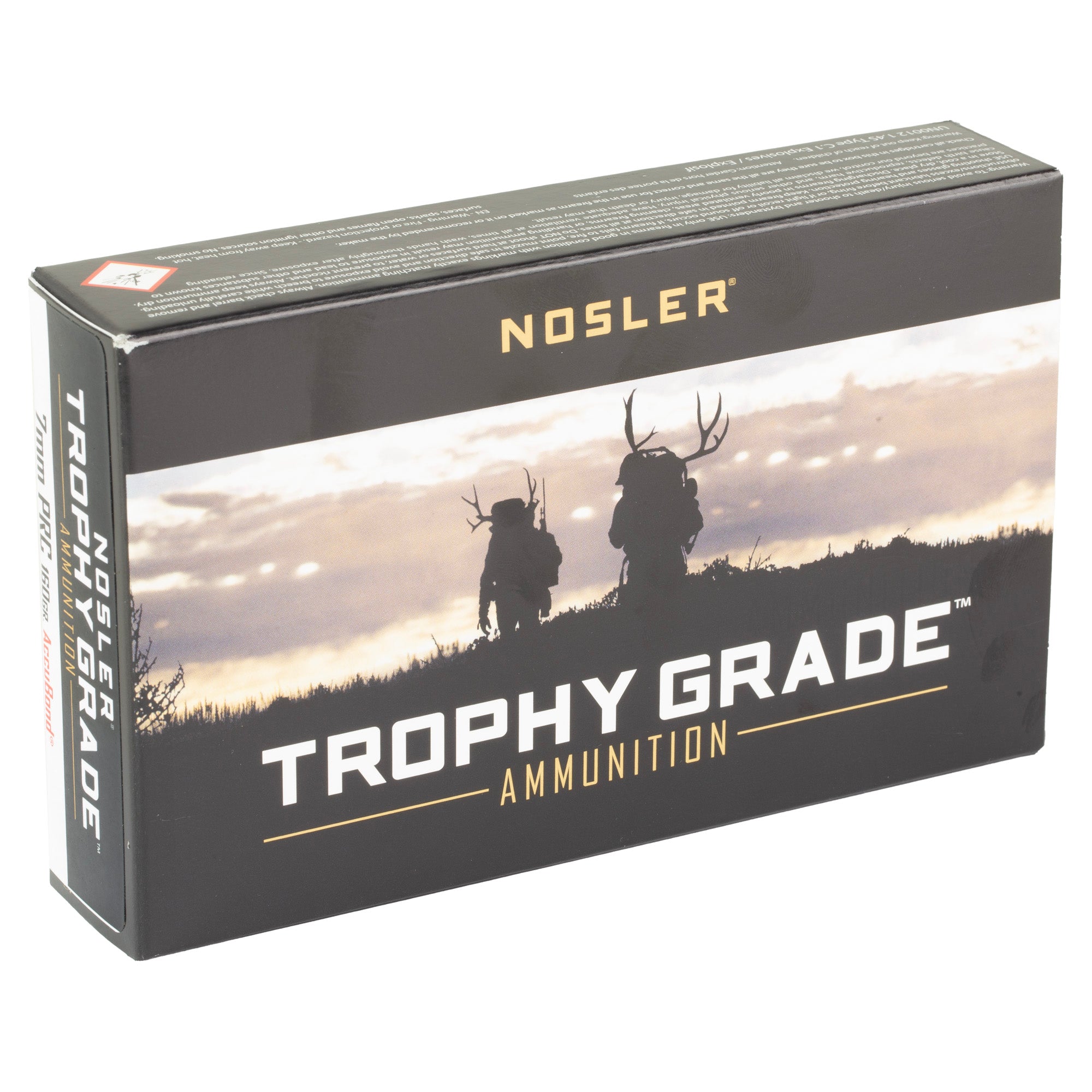 Nosler Trophy Grade 7mm PRC 160 Grain AccuBond Ammunition (20 Rounds per Box)