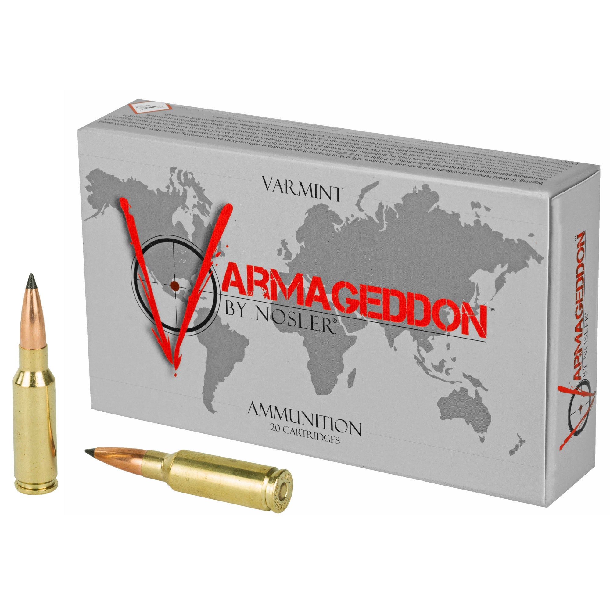 Nosler Varmageddon 6.5 Grendel 90-Grain Flat Base Tipped Bullets (20 per Box, 200 per Case)