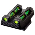 Hi-Viz LiteWave Rear Sight for CZ 75, 85, and P-01 Pistols with Replaceable LitePipes