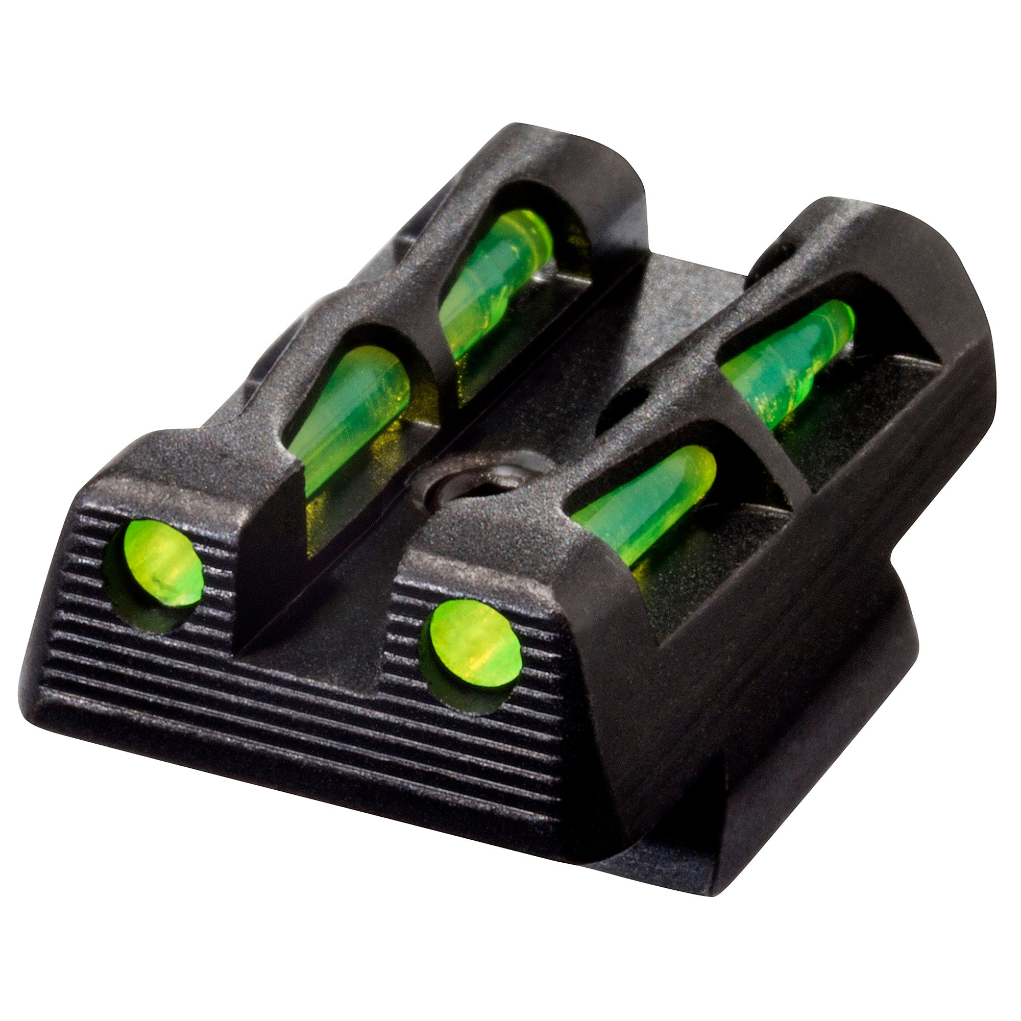 Hi-Viz LiteWave Rear Sight for CZ 75, 85, and P-01 Pistols with Replaceable LitePipes