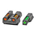 Hi-Viz LightWave H3 Night and Day Sight Set for CZ 75 Pistol - Green and Orange