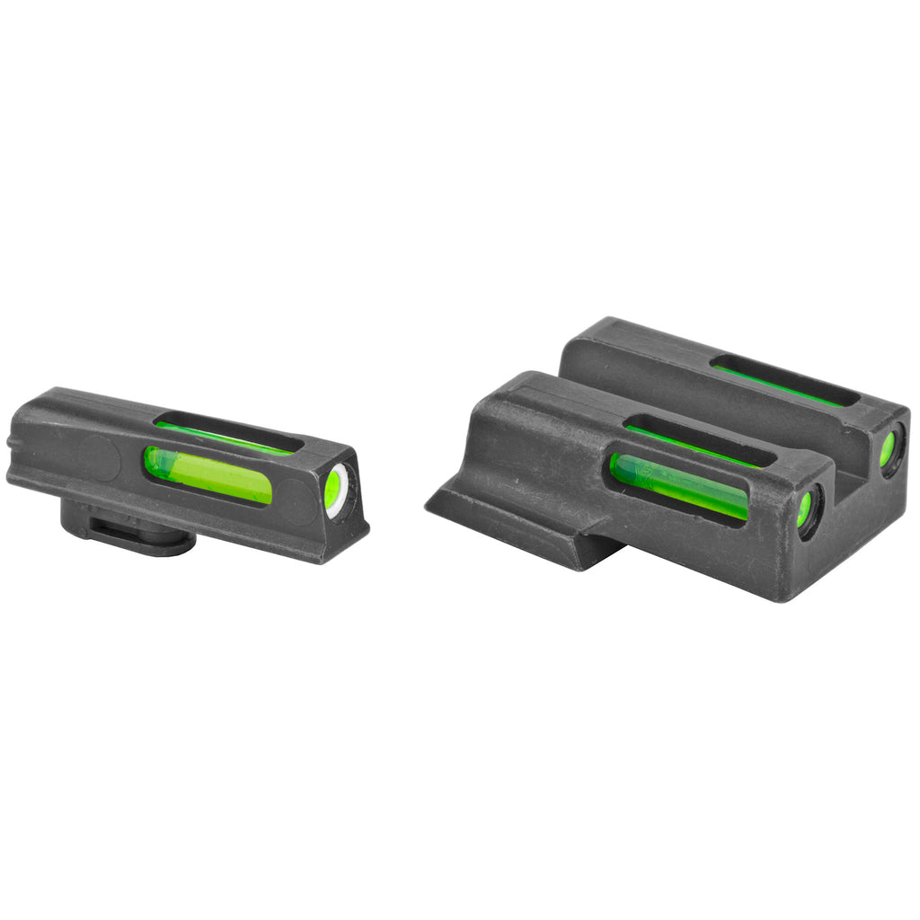 Hi-Viz LightWave H3 Tritium and Fiber-Optic Sight Set for EZ380 - Green