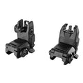 Hi-Viz ARN21 Folding AR Back Up Iron Sight Set with Green Finish