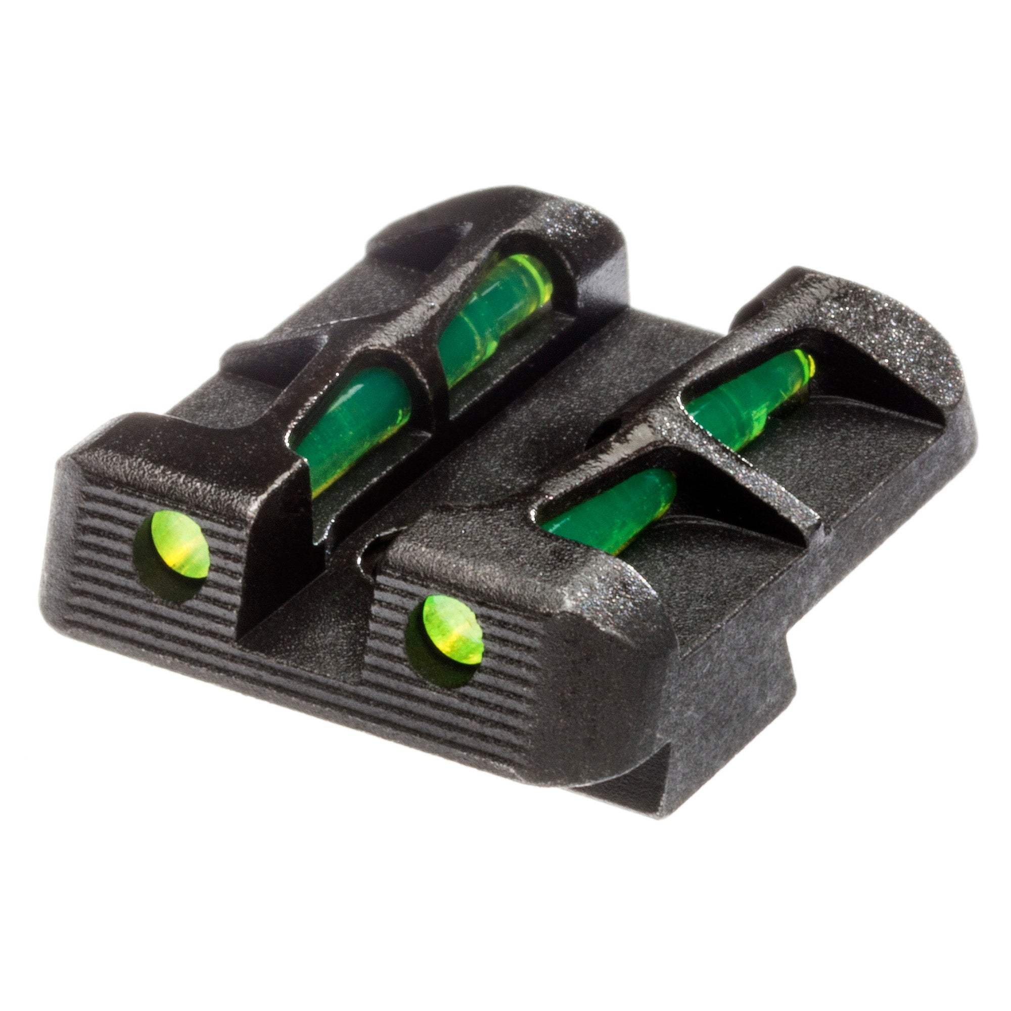 Hi-Viz LiteWave Rear Sight for Glock Pistols (Part GLLW15) with Green, Red, and Black LitePipes