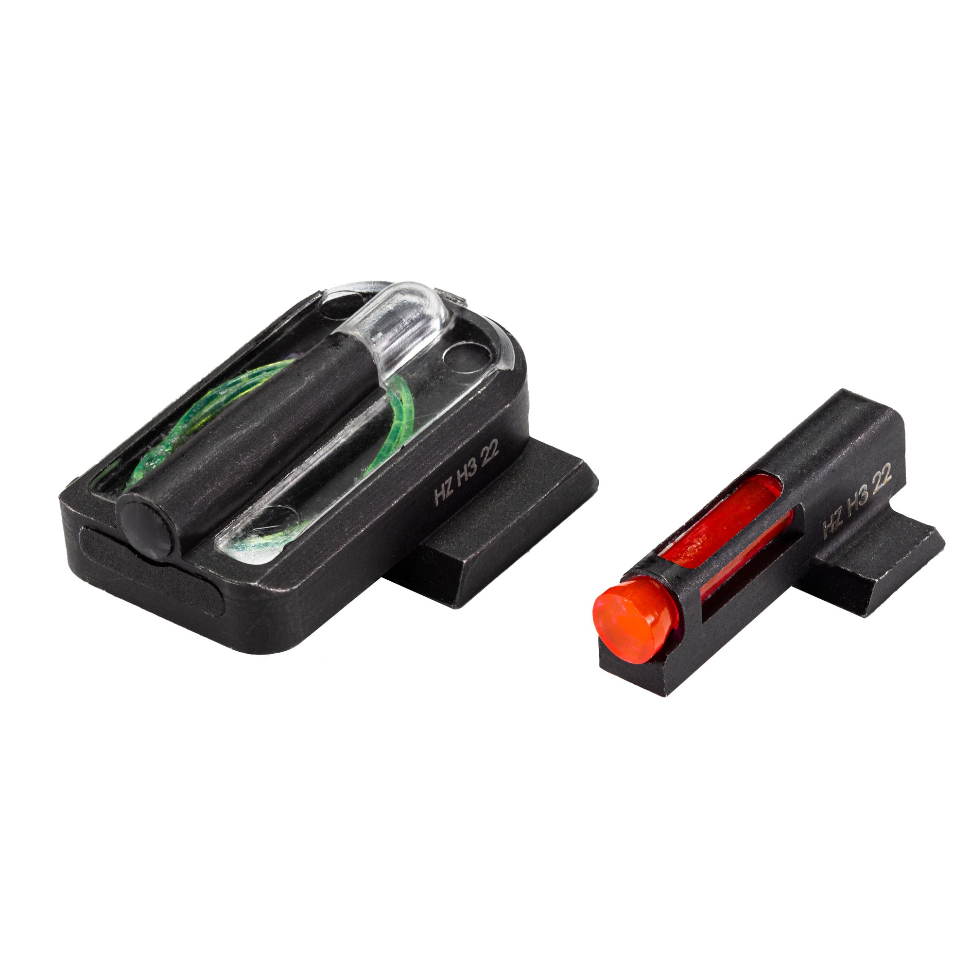Hi-Viz FASTDOT H3 Red and Green Fiber Optic Tritium Sight for Sig P320 and P365 9mm