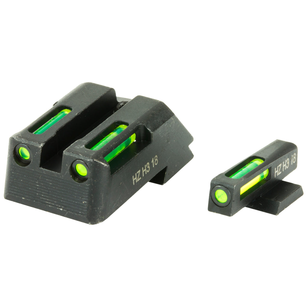 Hi-Viz LiteWave H3 Night and Day Green Sights for 1911 Pistols - Model KBN321
