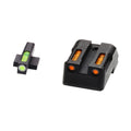 Hi-Viz LiteWave H3 Night Sight Set for 1911 with Green Front and Rear Illumination
