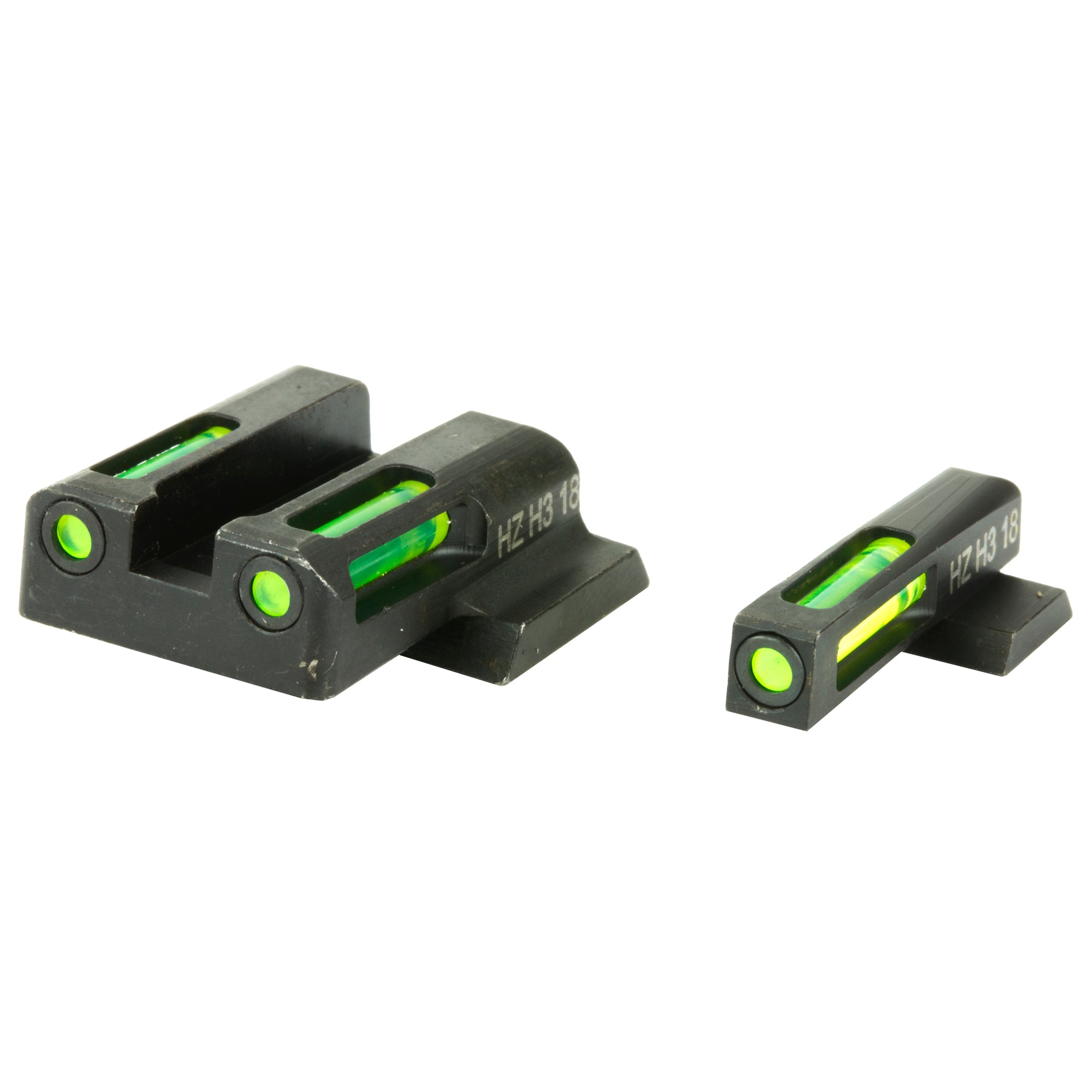 Hi-Viz LiteWave H3 Green Sight for S&W M&P Shield – Day/Night Illumination with Tritium Technology