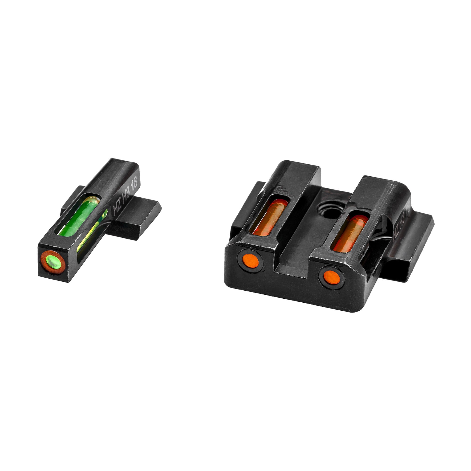 Hi-Viz LiteWave H3 Green and White Sight for Shield 9mm, .40 S&W, and .45 Caliber