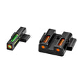 Hi-Viz LiteWave H3 Sight for Smith & Wesson M&P Shield - Green and Orange Tritium Night Sights