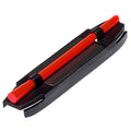 Hi-Viz S400-R Wide Magnetic Shotgun Sight with Red LitePipe for Ribs .328" to .437"