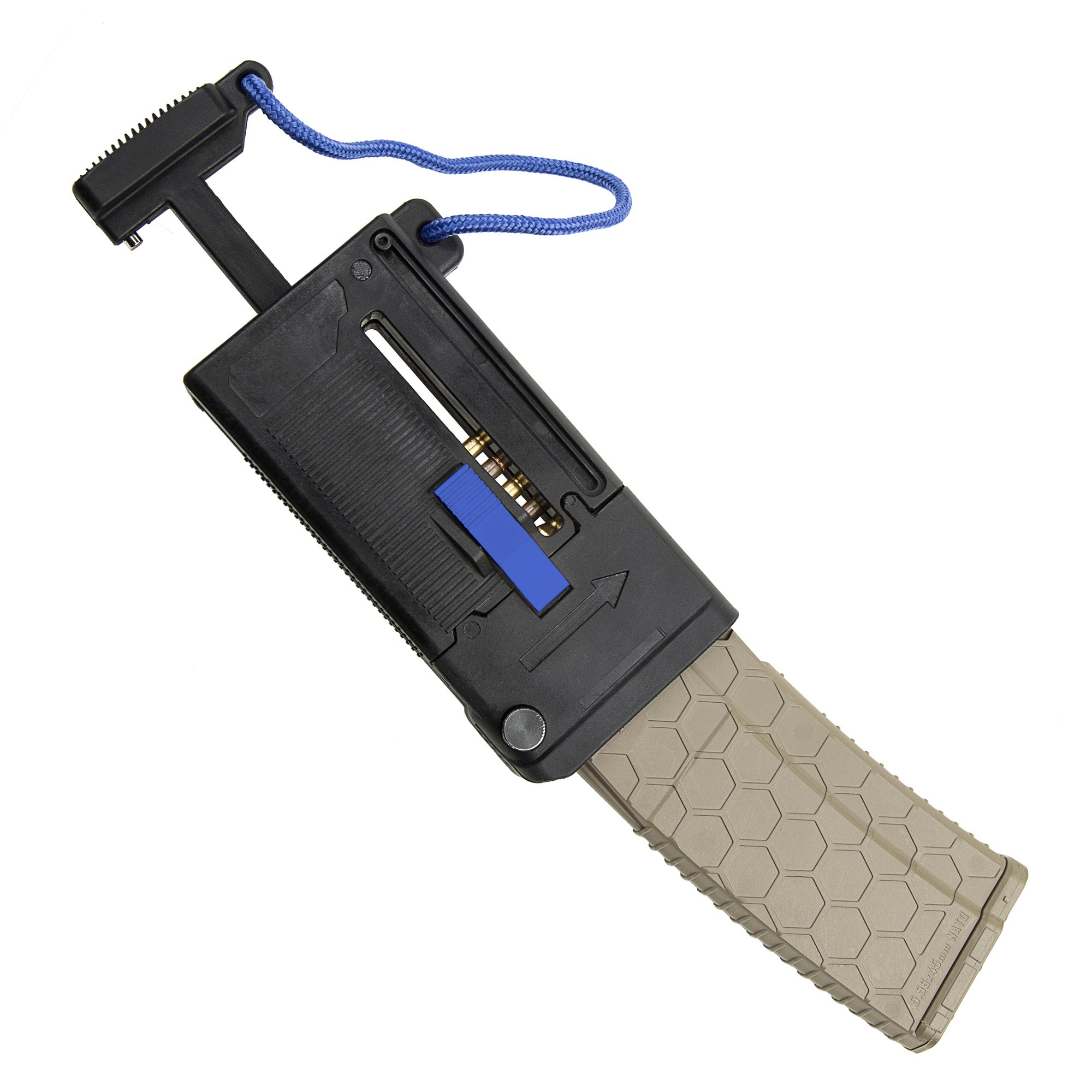 NcSTAR AR Speed Loader Version 2 for 5.56 NATO Magazines - Black