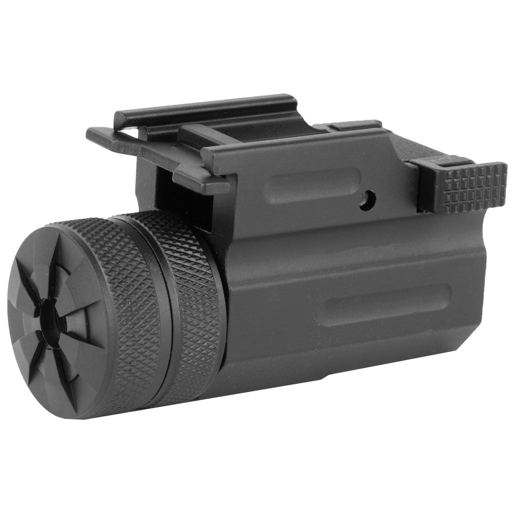 NcSTAR Compact Green Laser with QR Weaver Mount - Tactical Laser in Black
