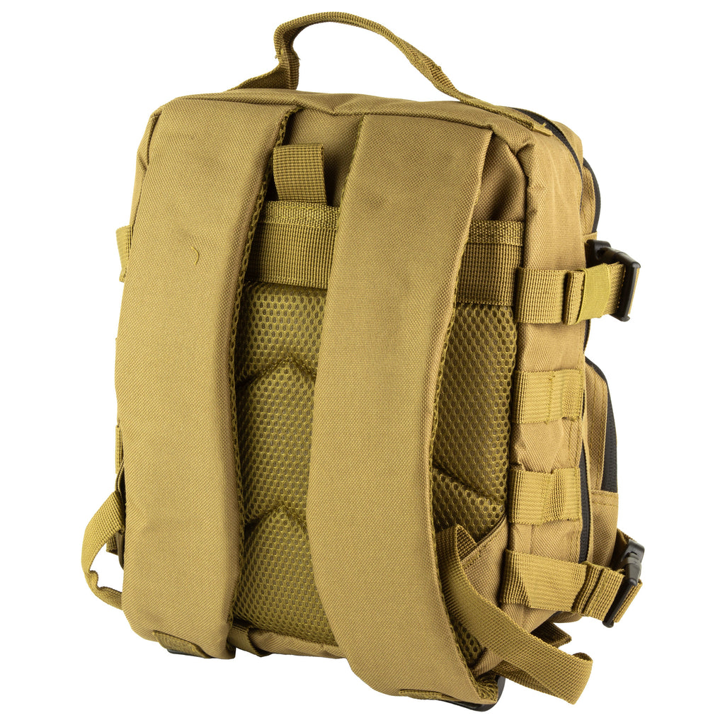 NcSTAR VISM Every Day Pack Tan - Versatile Tactical Backpack with Multiple Compartments and MOLLE Webbing