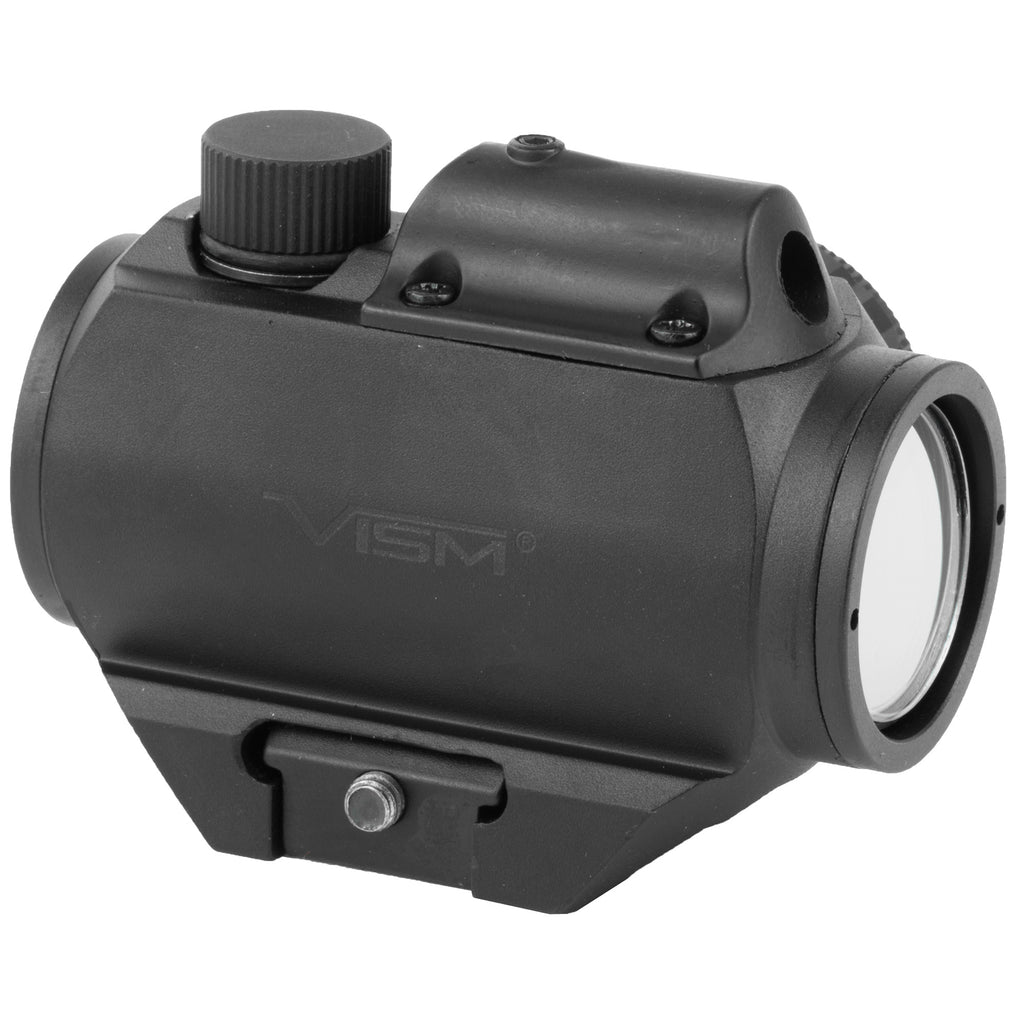 NcSTAR VISM Micro Green Dot with Integrated Red Laser - Compact Red Dot Sight with 3 MOA Reticle and Adjustable Laser