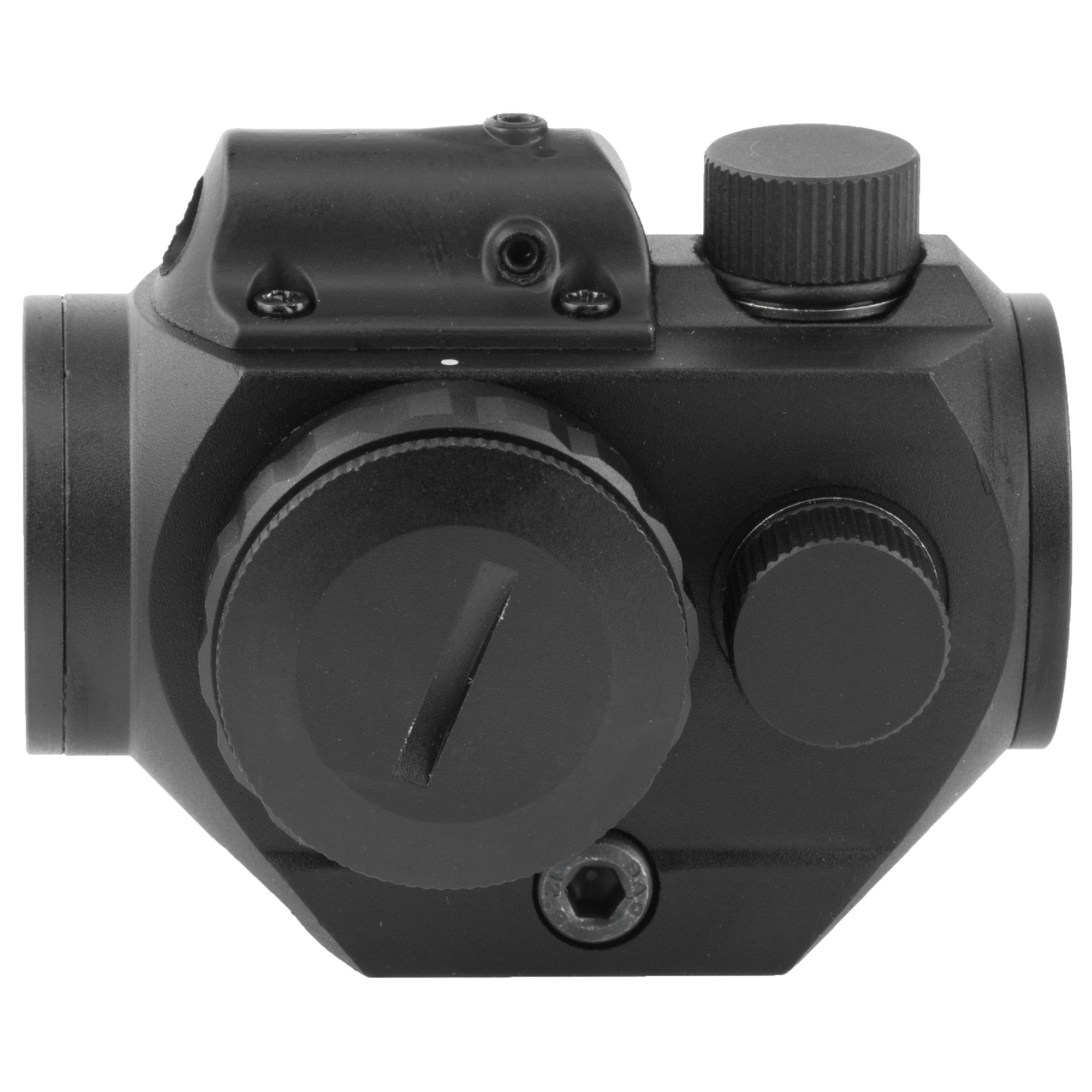 NcSTAR VISM Micro Green Dot with Integrated Red Laser - Compact Red Dot Sight with 3 MOA Reticle and Adjustable Laser