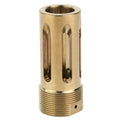 Otter Creek Labs OPS/AE Flash Hider - Gold Finish, Heat Treated 17-4 Steel, Pre-Drilled for Pin/Weld