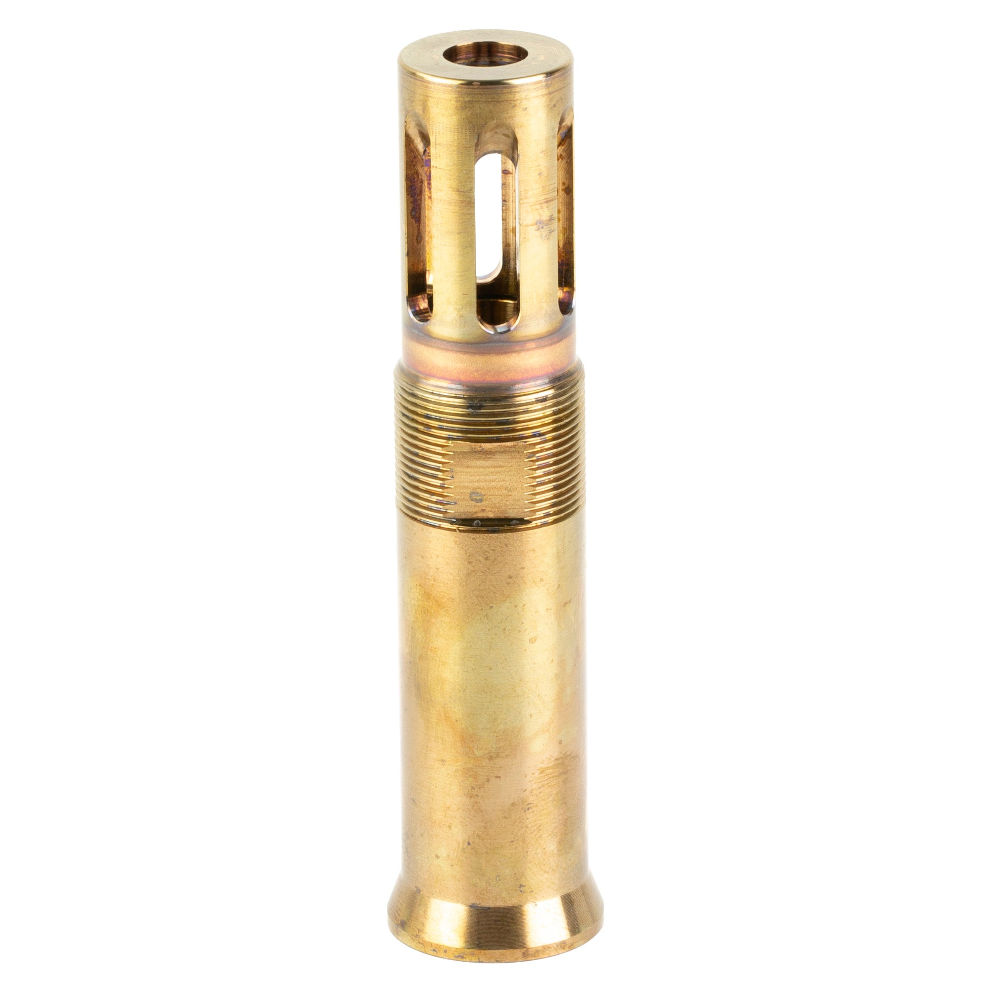 Otter Creek Labs OCL-802 Over The Barrel Flash Hider for 12th Model and AEM5 – Gold