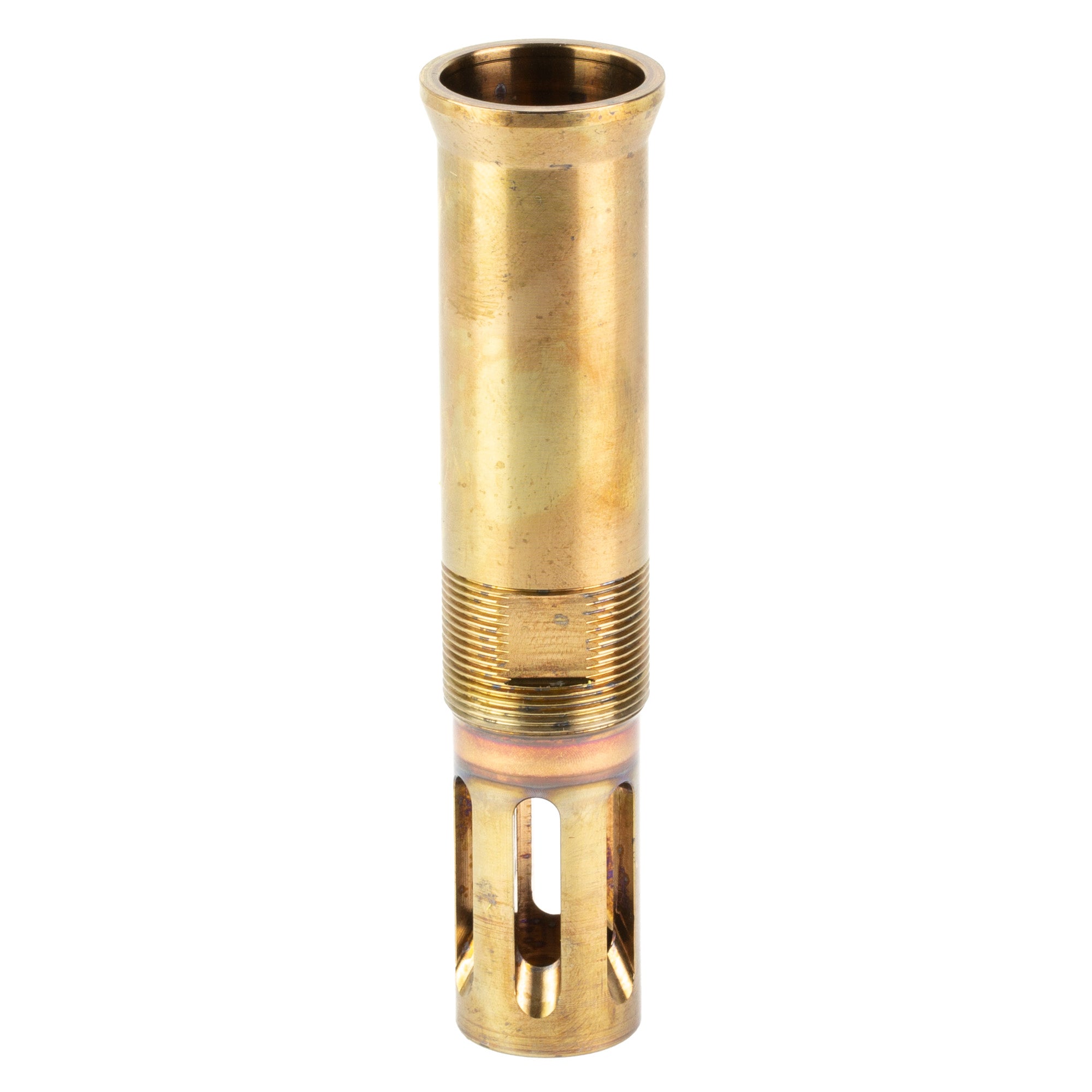 Otter Creek Labs OCL-802 Over The Barrel Flash Hider for 12th Model and AEM5 – Gold