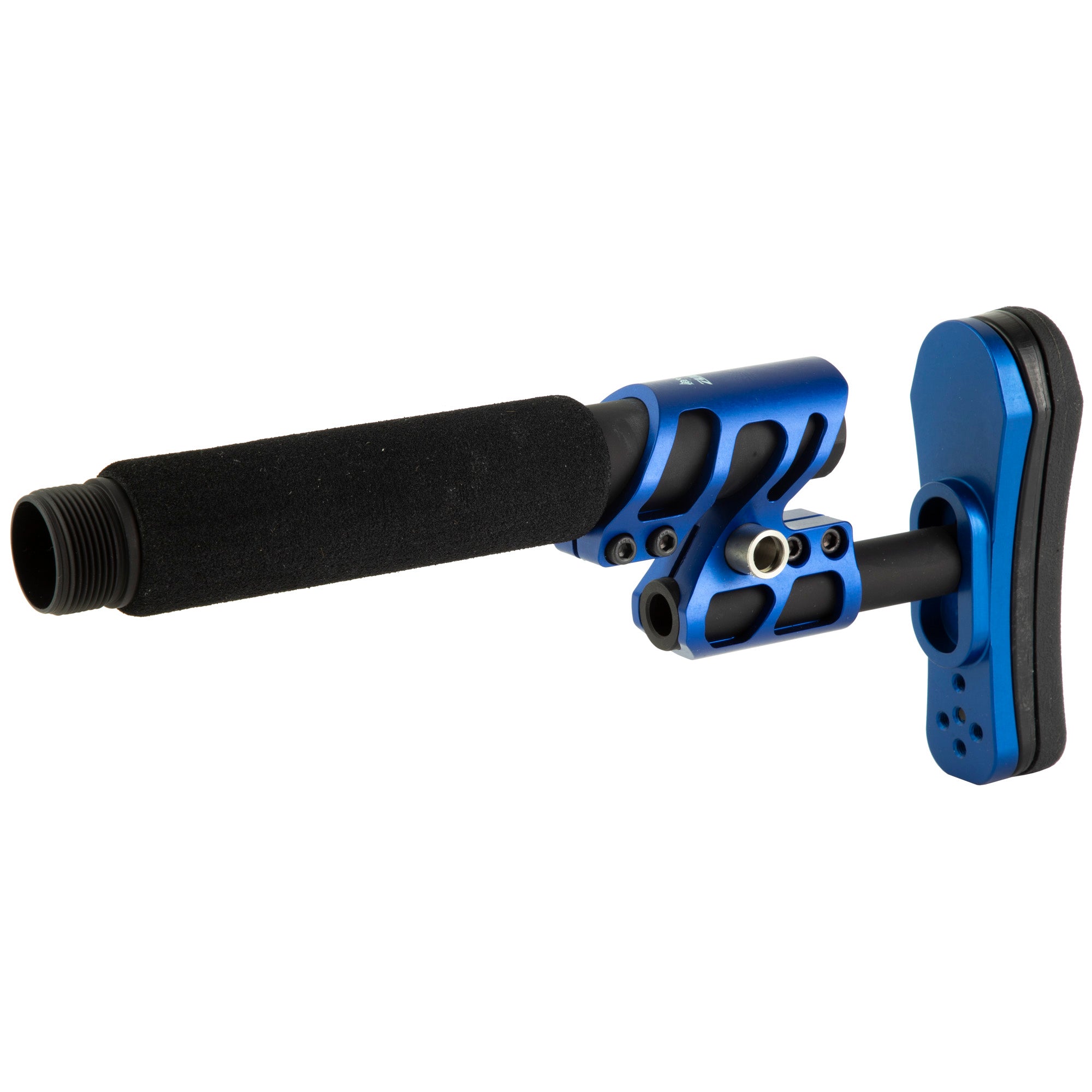 Odin Works ZULU 2.0 Stock with Padded Buffer Tube in Blue