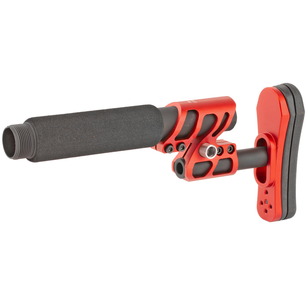 Odin Works ZULU 2.0 Stock with Padded Buffer Tube - Red