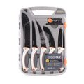 Outdoor Edge ErgoMax 6-Piece Game Processing Knife Set with Carry Case