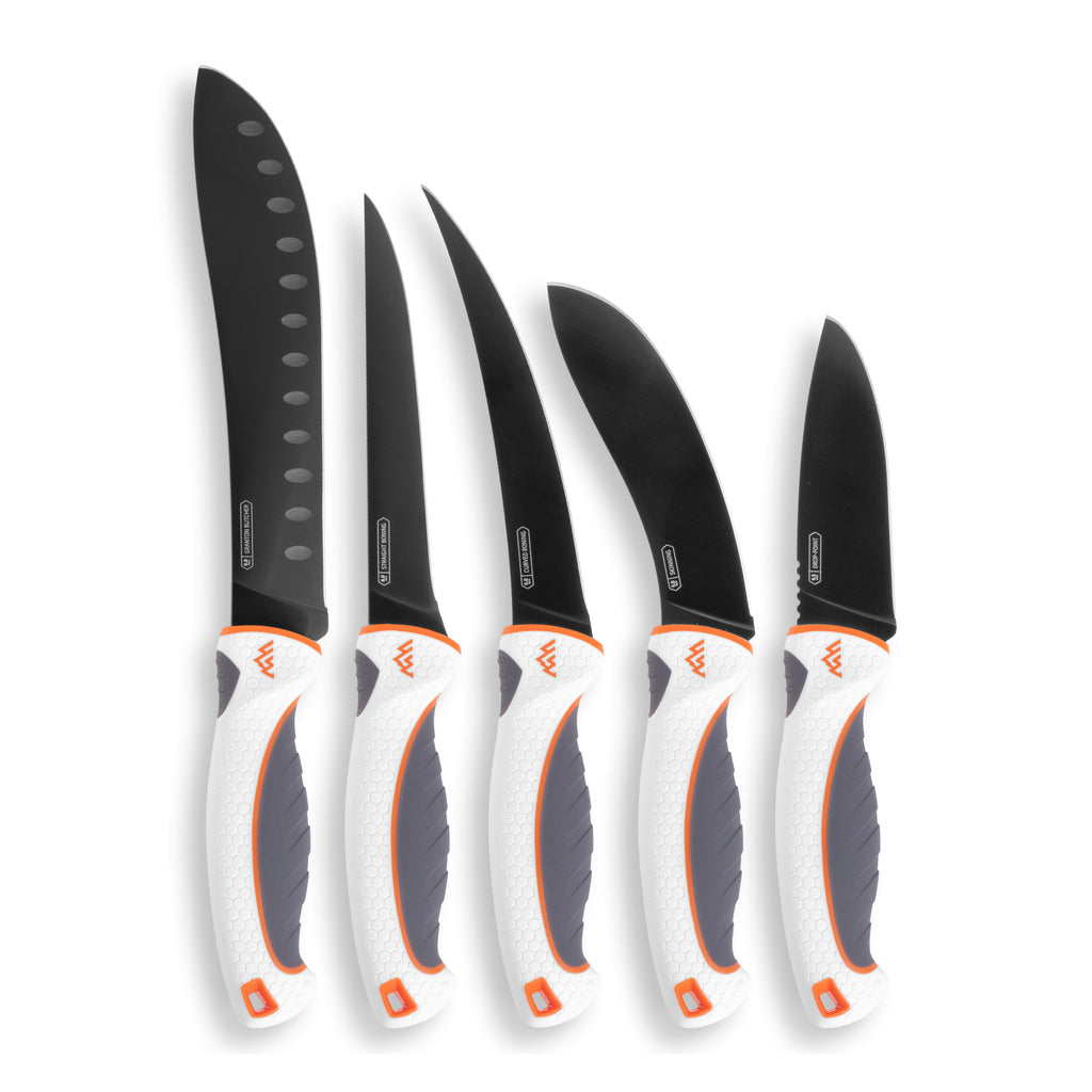 Outdoor Edge ErgoMax 6-Piece Game Processing Knife Set with Carry Case
