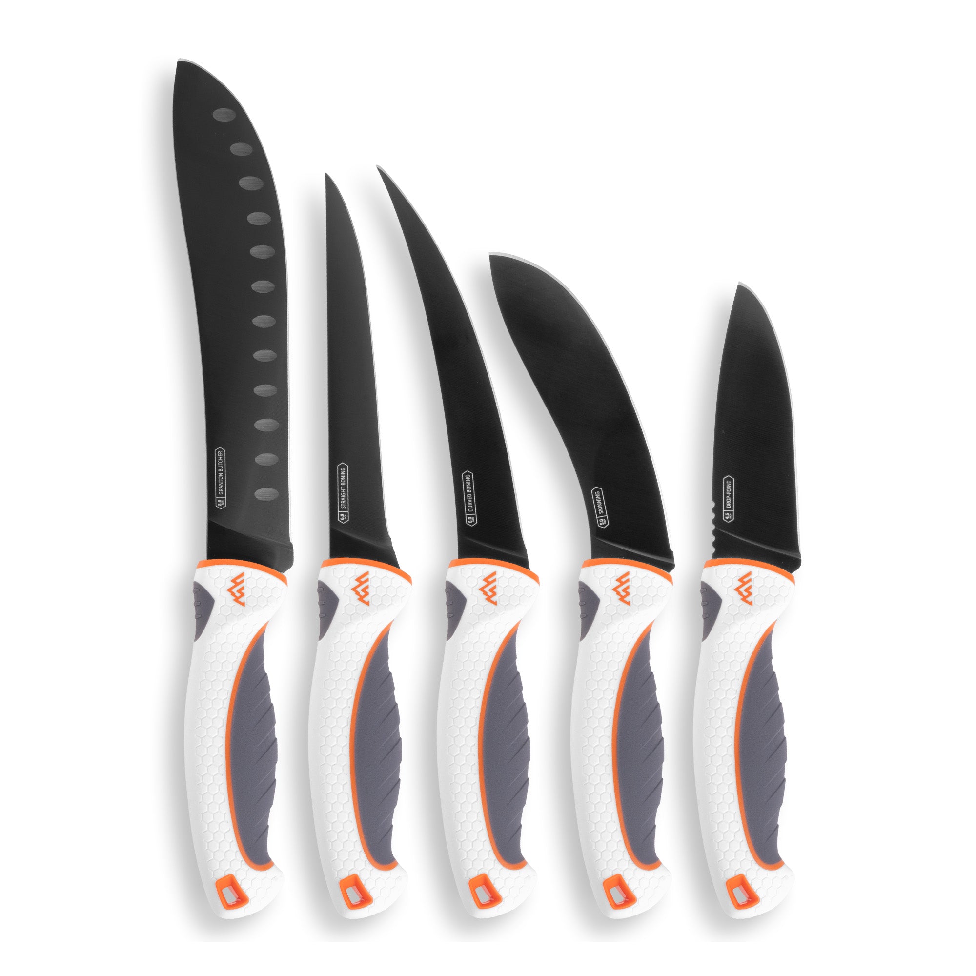 Outdoor Edge ErgoMax 6-Piece Game Processing Knife Set with Carry Case