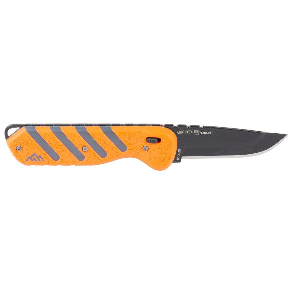 Outdoor Edge Razor HTX 3-Inch Fixed Blade Knife with Multi-Color Handle