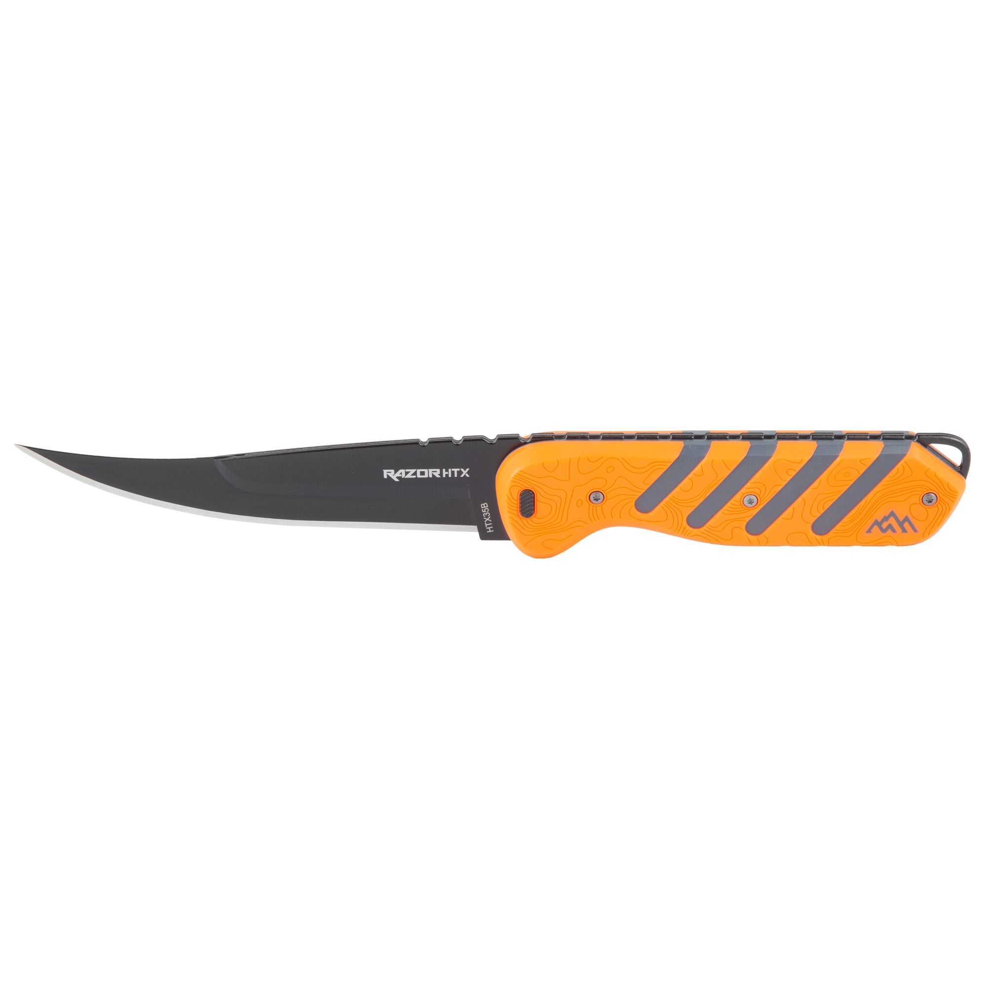 Outdoor Edge Razor HTX 3.5-inch Fixed Blade Knife with Multi-Color Handle