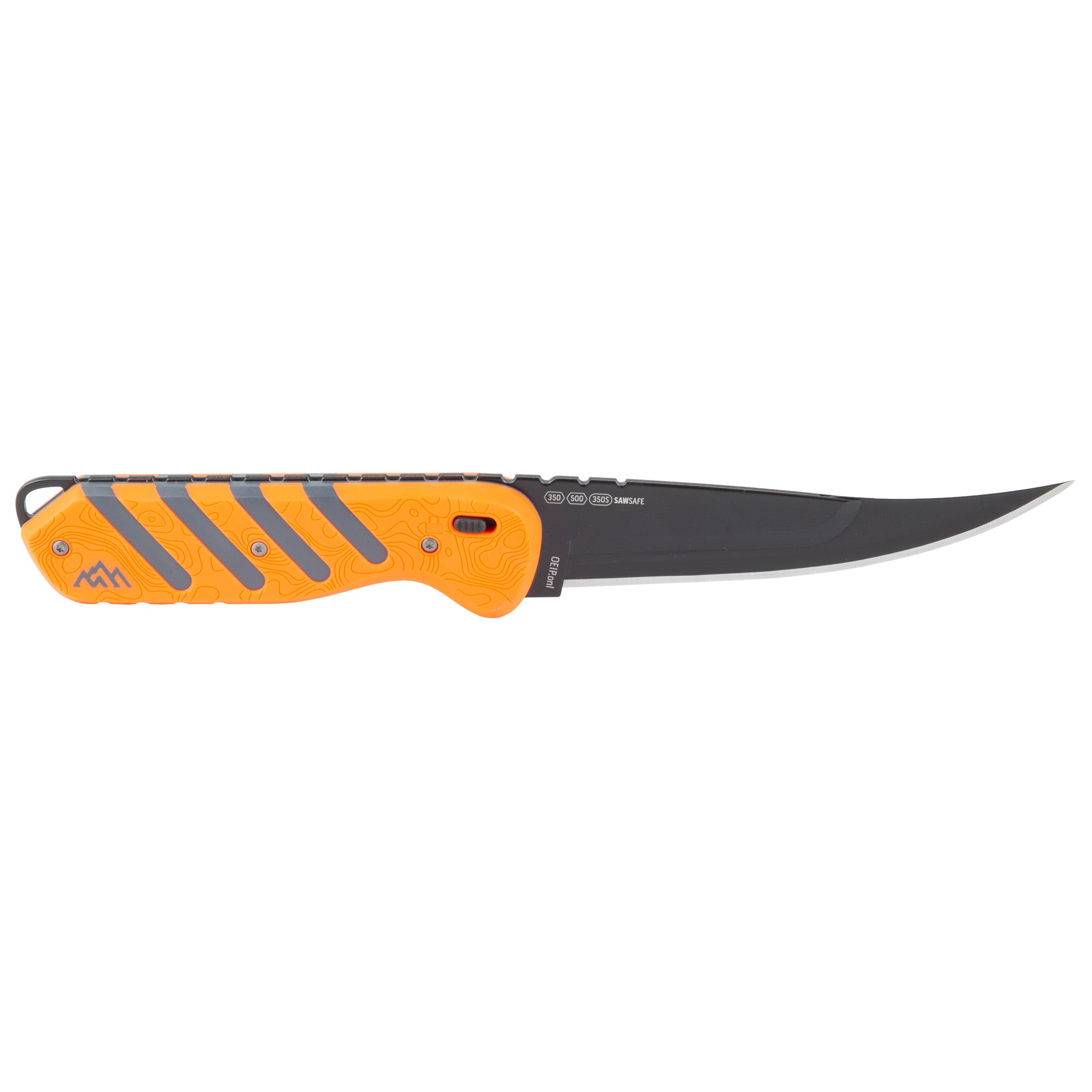 Outdoor Edge Razor HTX 3.5-inch Fixed Blade Knife with Multi-Color Handle