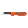 Outdoor Edge Razor HTX 3.5-Inch Folding Knife with Plain Edge, Multi-Color Handle