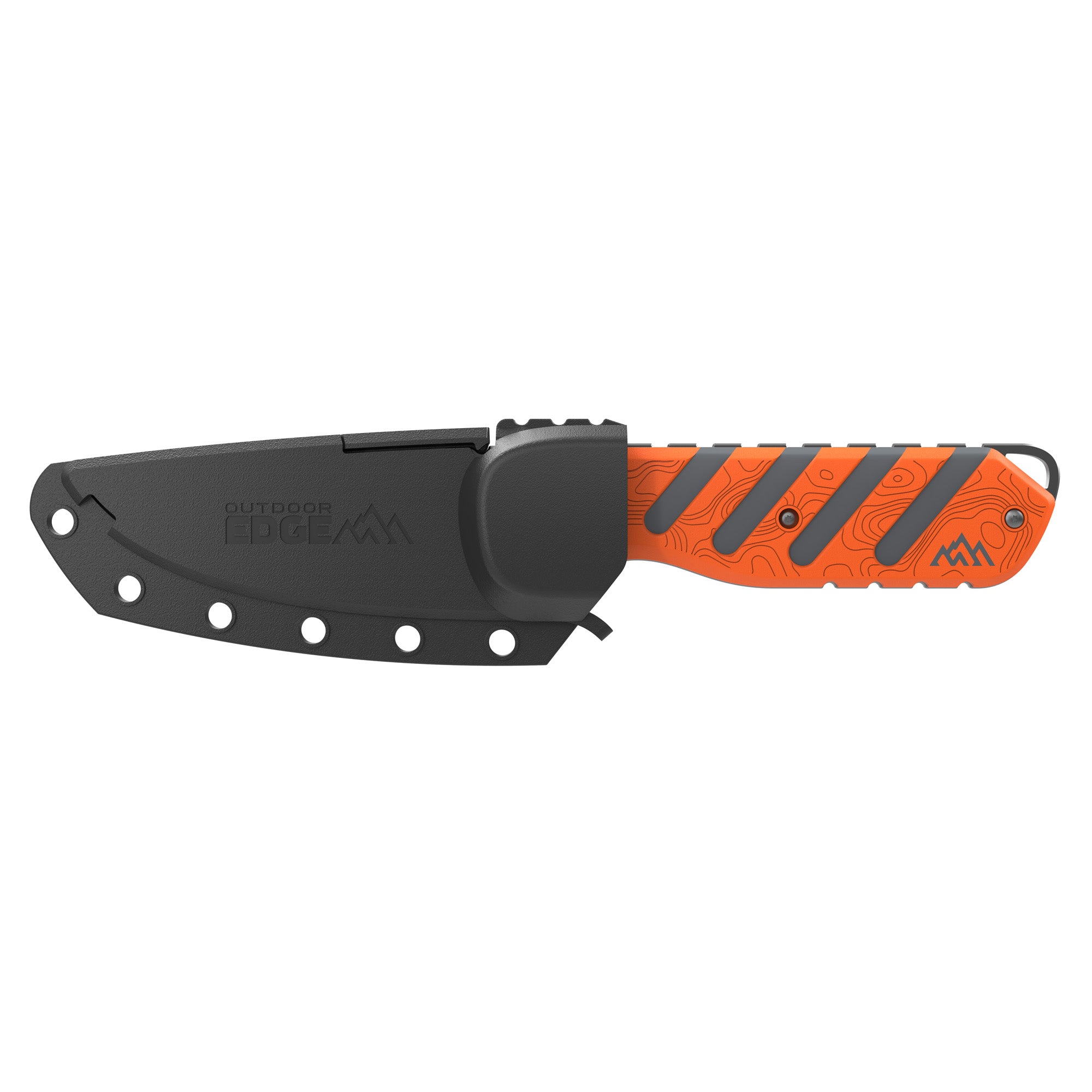 Outdoor Edge Razor HTX 3.5-Inch Folding Knife with Plain Edge, Multi-Color Handle