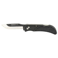 Outdoor Edge Razor Onyx 3-Inch Replaceable Blade Folding Knife, Black