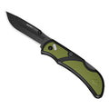 Outdoor Edge Razor EDC Lite 2.5-Inch Folding Knife with RazorSafe System, Black-Oxide Coated Blade and Olive Drab Green Handle