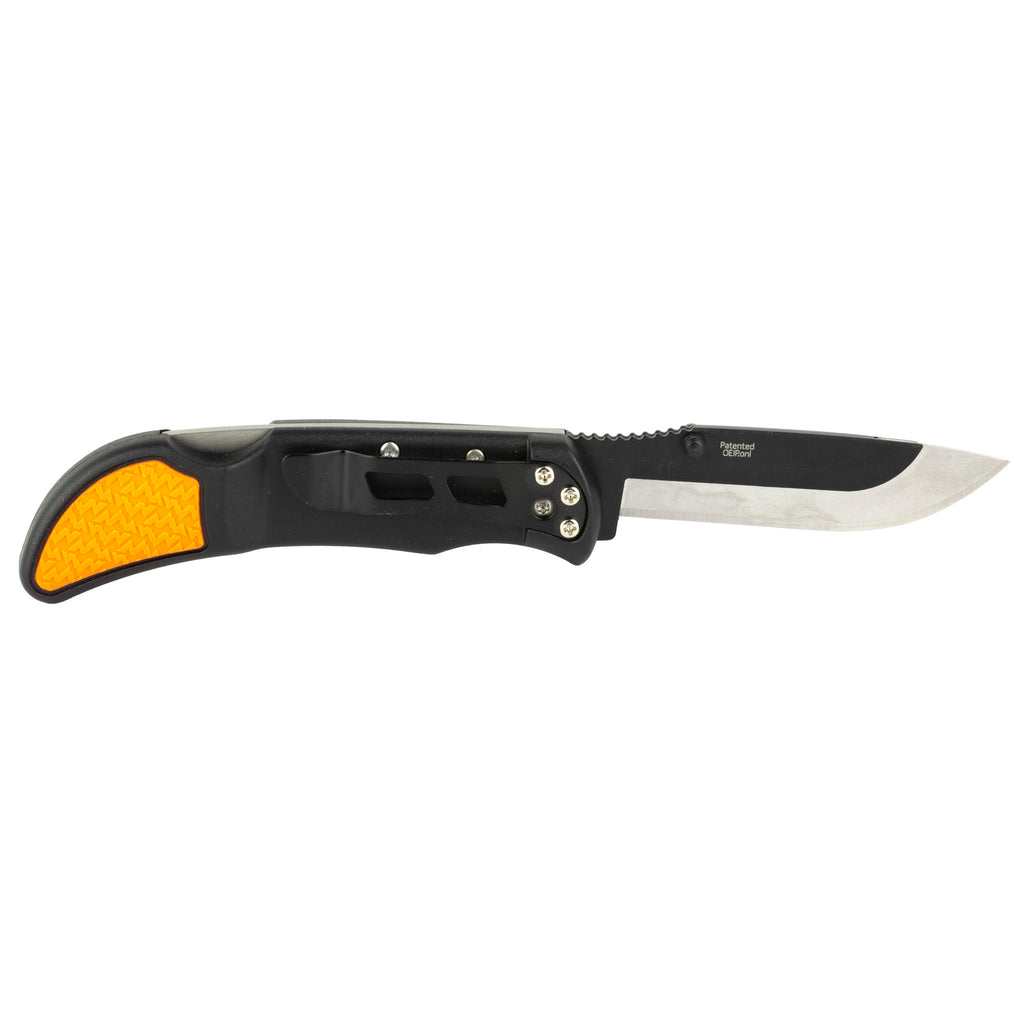 Outdoor Edge Razor EDC Lite Folding Knife with Replaceable Blades - Orange and Black
