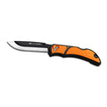 Outdoor Edge Razor EDC Lite Folding Knife with 3.5-inch Japanese 420J2 Stainless Blades, Orange and Black Handle