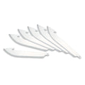 Outdoor Edge RR30-6 Edge Drop-Point Blades — Set of 6 Replacement Razor Blades for Hunting and Everyday Use