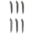 Outdoor Edge Edge Drop-Point Blades 3.5-Inch, 6-Pack - Precision Replacement Blades for Hunting and Outdoor Use