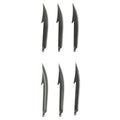Outdoor Edge Edge Filet Blades Replacement Pack - 6 Black Blades, Part RR50K-6C